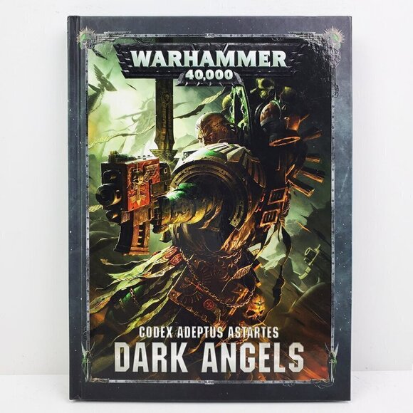 Warhammer 40k Codex Adeptus Astartes Dark Angels Book Hardcover Sons of Lion - Picture 1 of 10